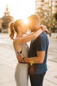 relaxed Toronto engagement photos